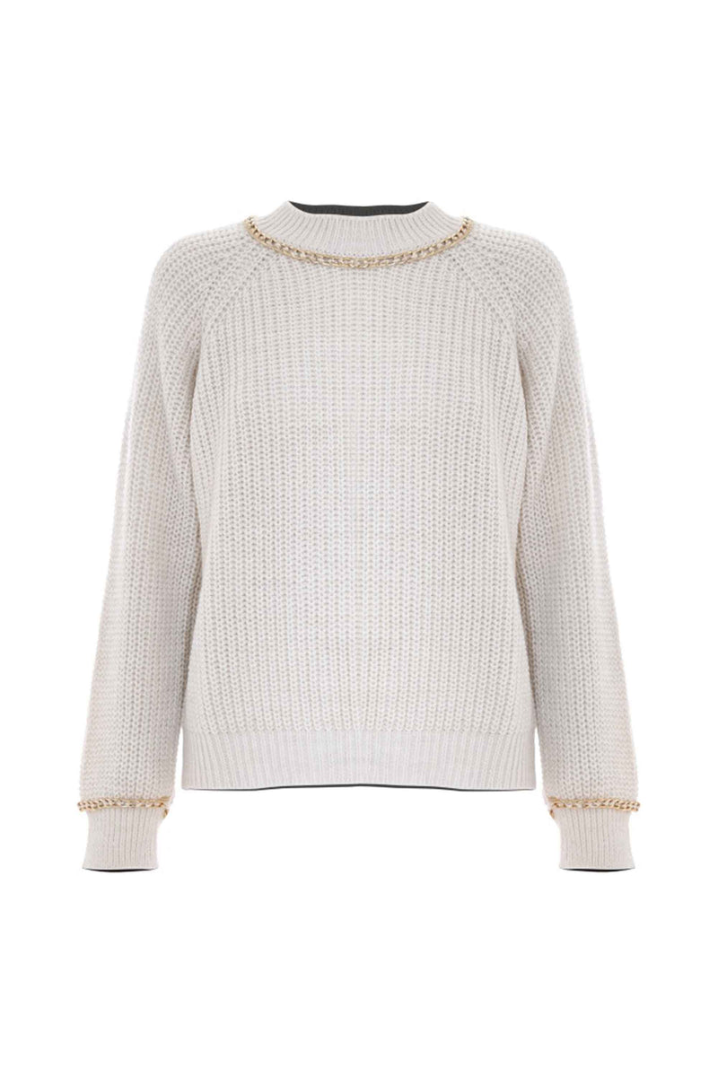 Maglia con catena dorata - Maglia M/L Ienna
