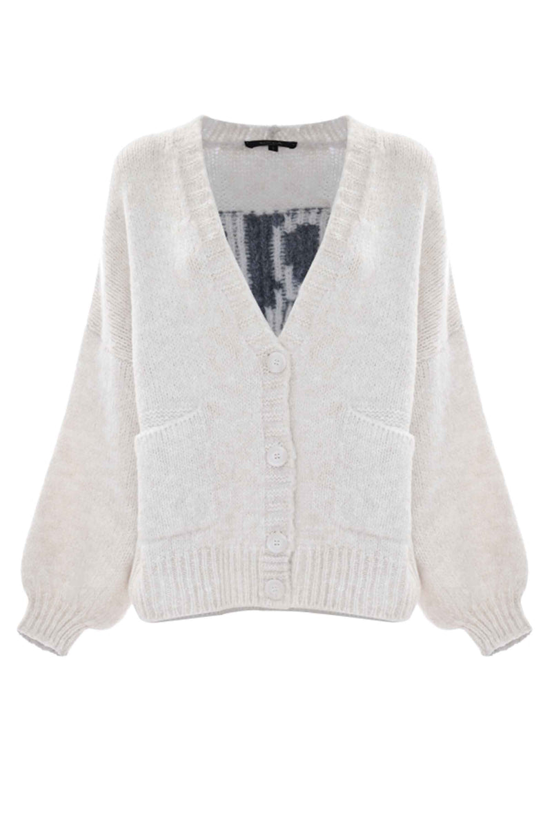 Pull col V plongeant avec poches - Pull  M/L IGONE