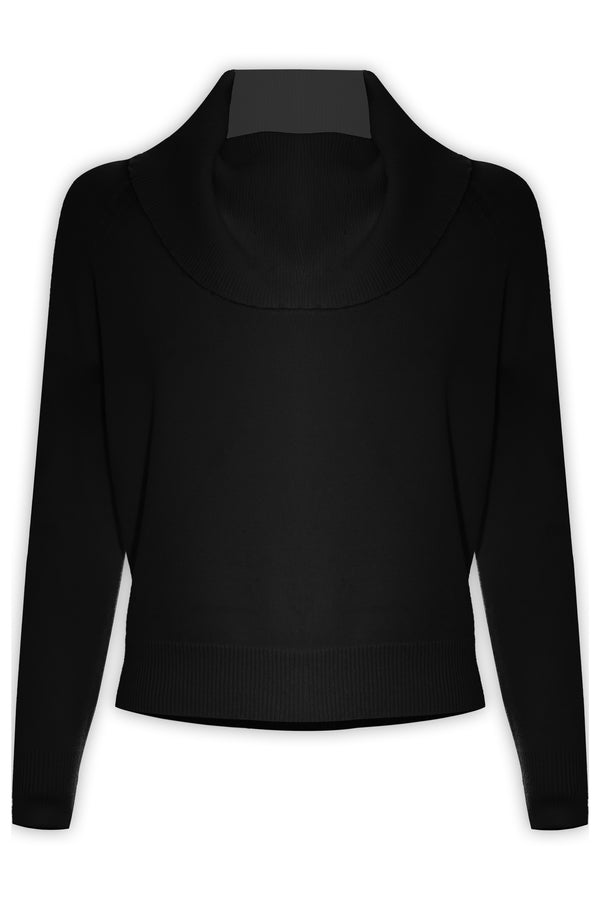 Pull manches longues avec col épaule tombante - Pull  M/L AVIERA