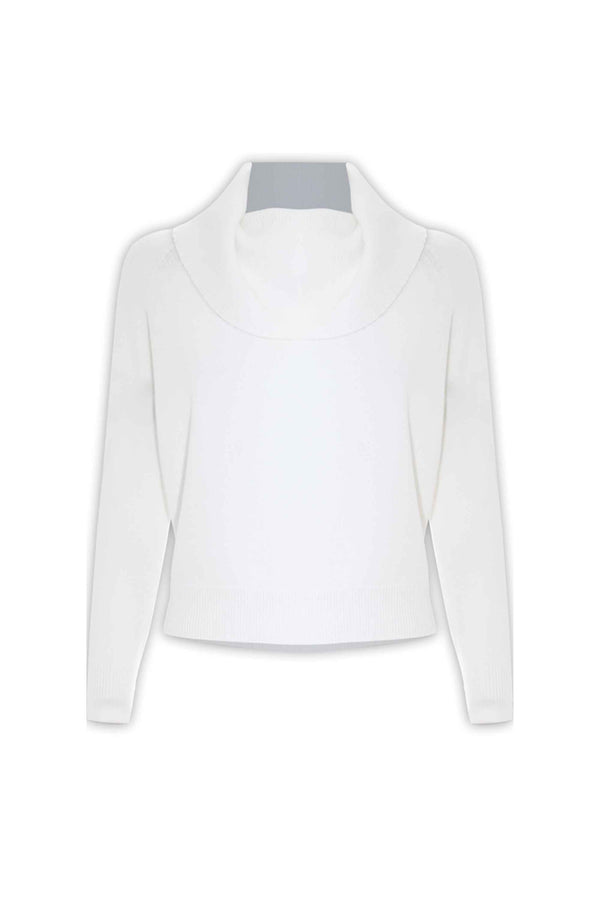 Maglia con collo doppio bardot - Maglia M/L Aviera