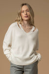 Maglia cut out scollo a V - Maglia M/L Barlaam