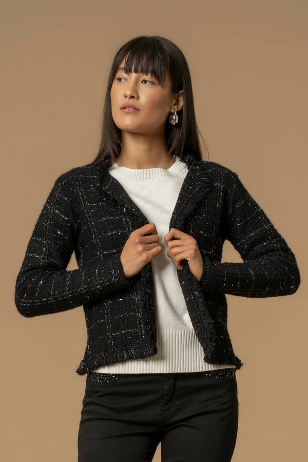 Chaqueta de textura jaspeada - Camiseta BRUNO
