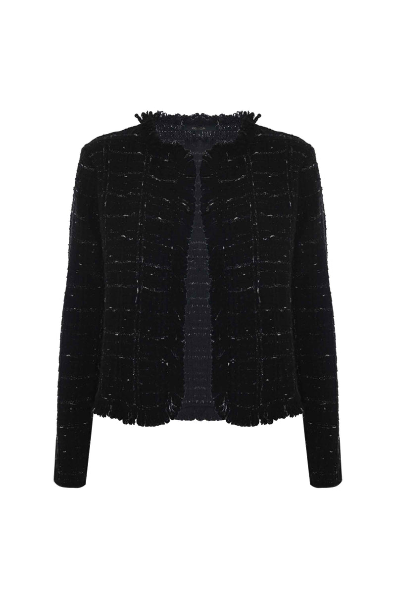 Maglia aperta con motivo a quadri - Maglia M/L Bruno