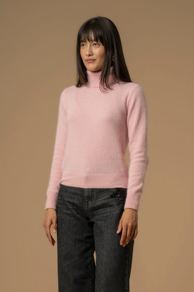 Maglia minimal a collo alto - Maglia M/L Blenny