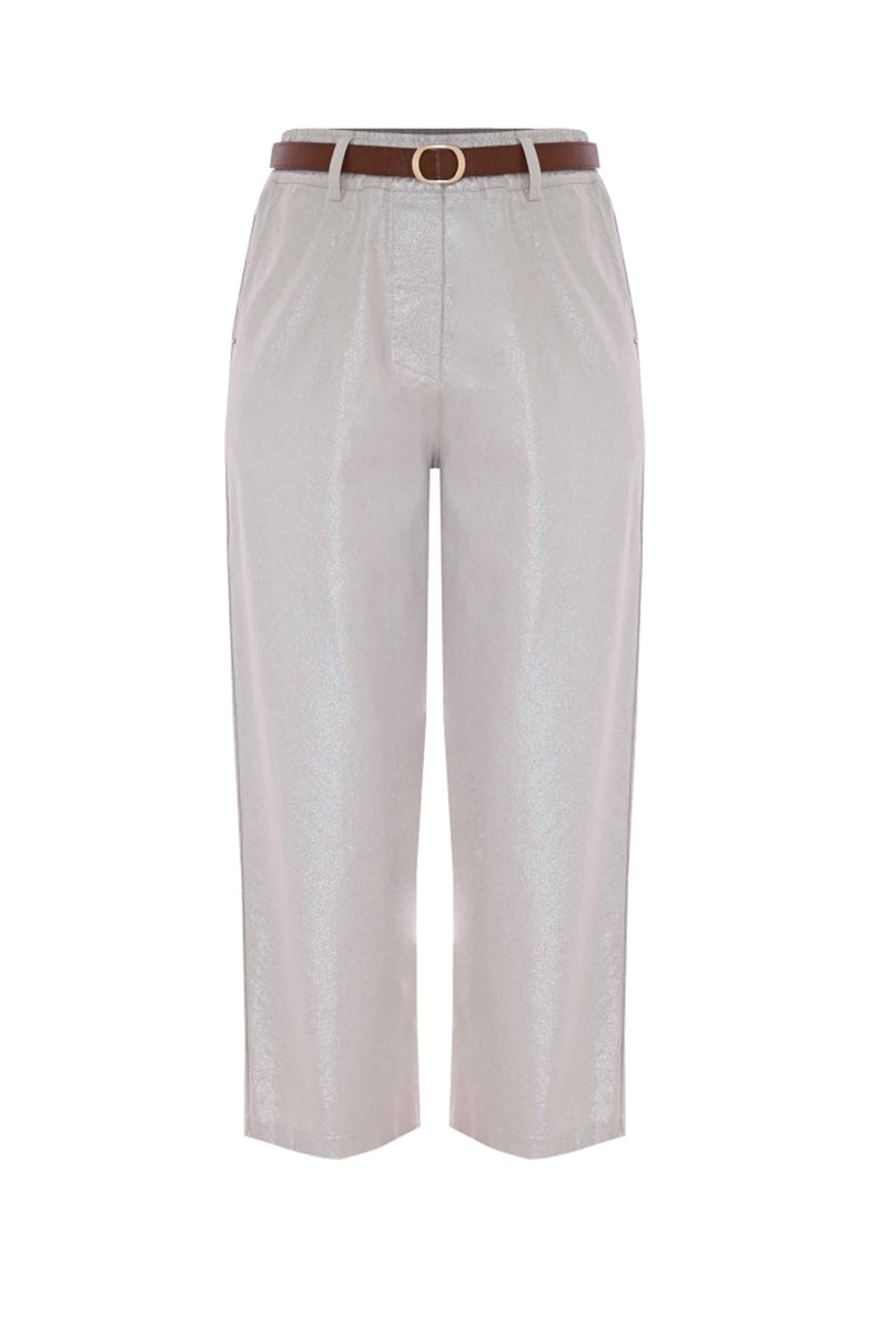 Pantalon coupe large longueur Capri - Pantalon COLOR ANESTIS