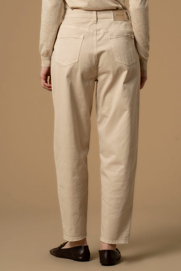 Pantalon style jean coupe droite - Pantalon COLOR KATIANA