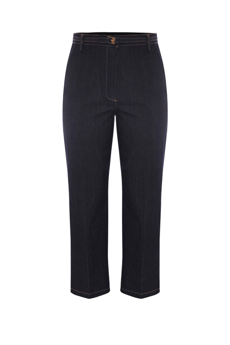 Jeans rectos trabillas cruzadsa - Pantalon DENIM DALIBERTO