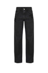 Pantaloni in denim con dettaglio in strass - Pantaloni Denim Dewen