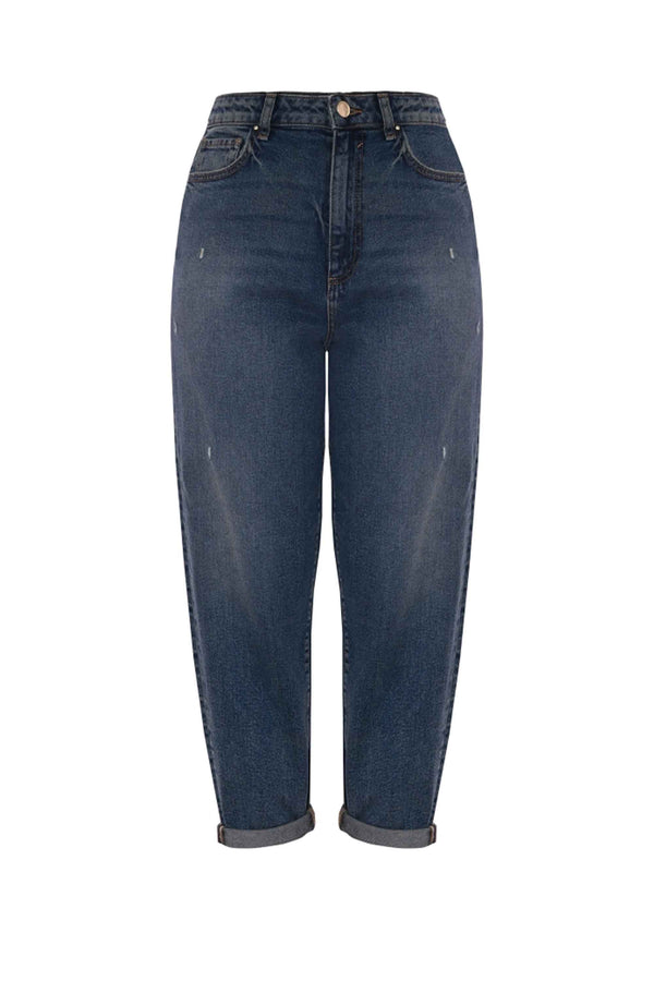 Pantalon jean avec coupe boyfriend - Pantalon DENIM KATIANA