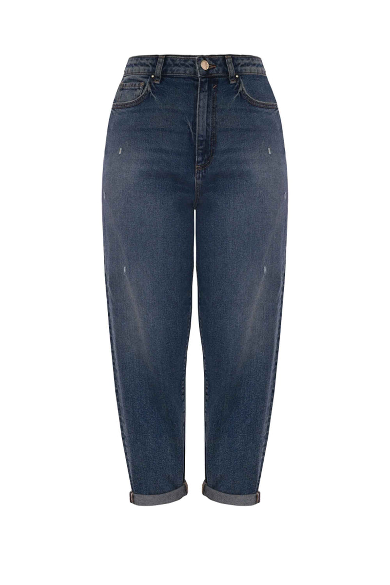 Pantalon jean avec coupe boyfriend - Pantalon DENIM KATIANA