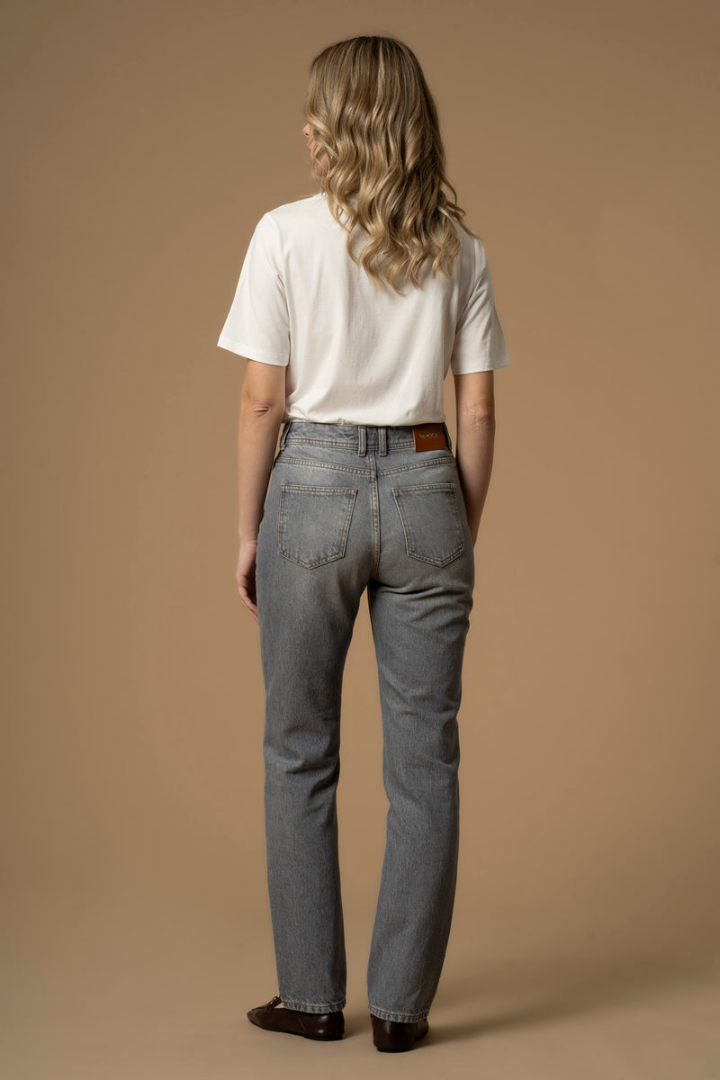 Pantalon jean avec coupe droite - Pantalon DENIM JOSEFINE