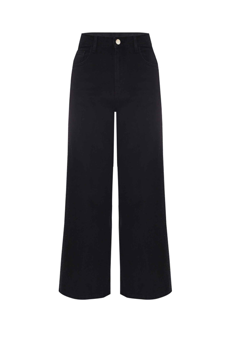 Pantaloni in denim wide fit - Pantaloni Denim Kelinia