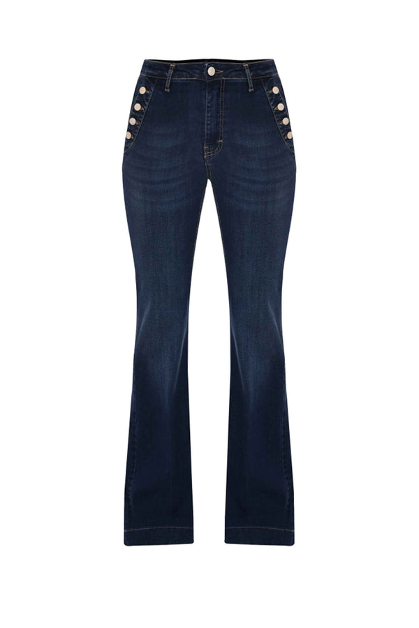 Pantalon jean extra long coupe droite - Pantalon DENIM ROONEY