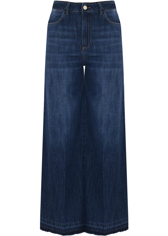 Pantaloni denim oversize - Pantaloni Denim Lullacat