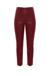 Pantalon effet cuir coupe droite slim - Pantalon MAREN