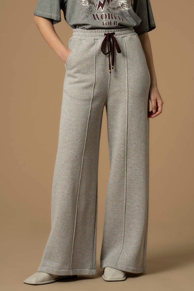 Pantalon décontracté coupe large avec cordon - Pantalon ARISTEA