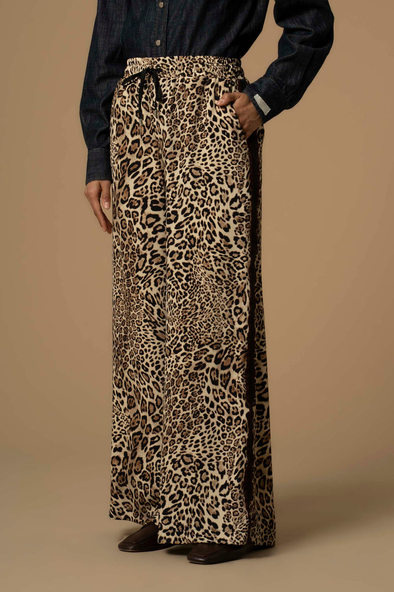 Pantalon à imprimés coupe large - Pantalon ANIL