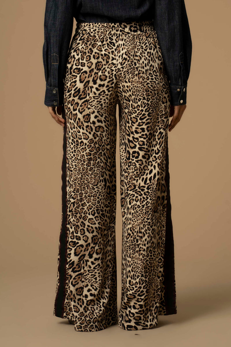 Pantalon à imprimés coupe large - Pantalon ANIL