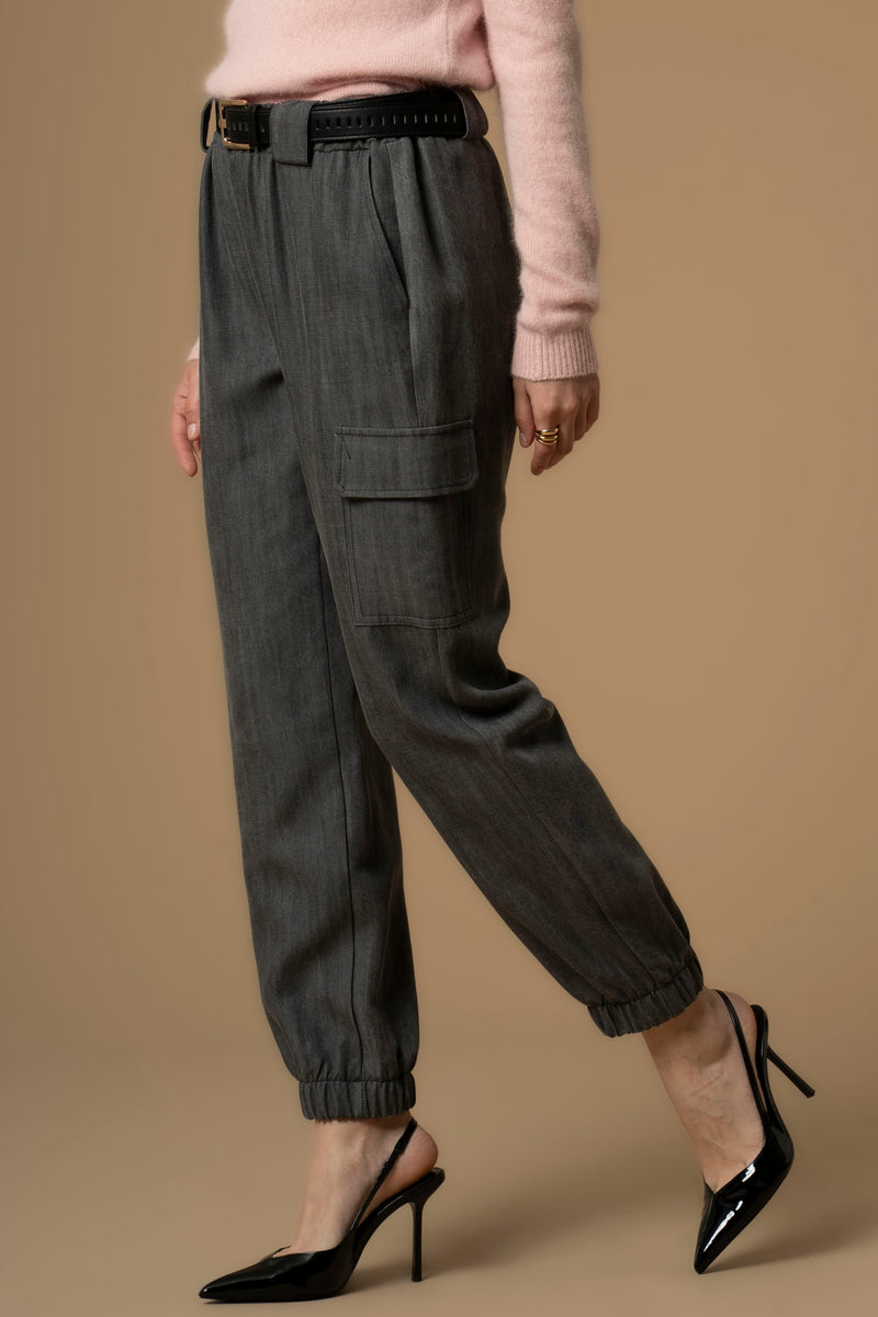 Pantaloni in stile parachute con tasca - Pantaloni Benilde