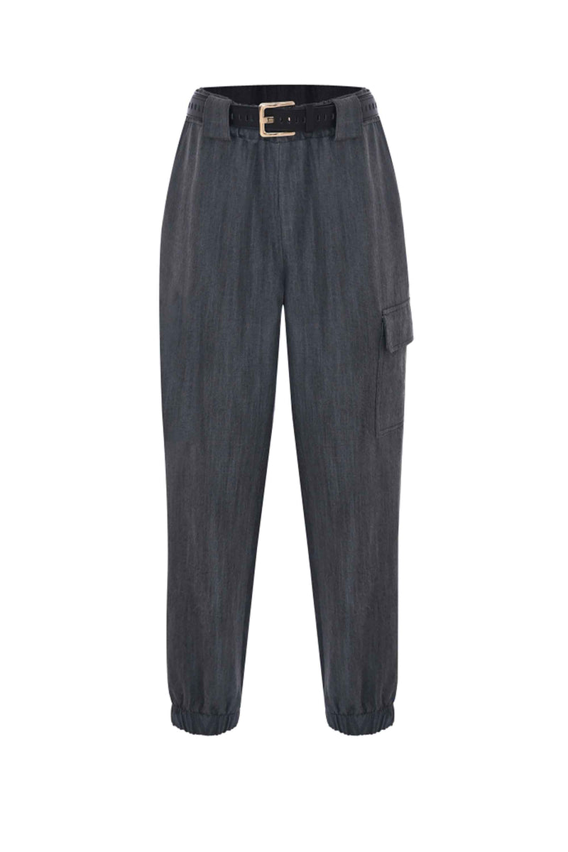 Pantaloni in stile parachute con tasca - Pantaloni Benilde