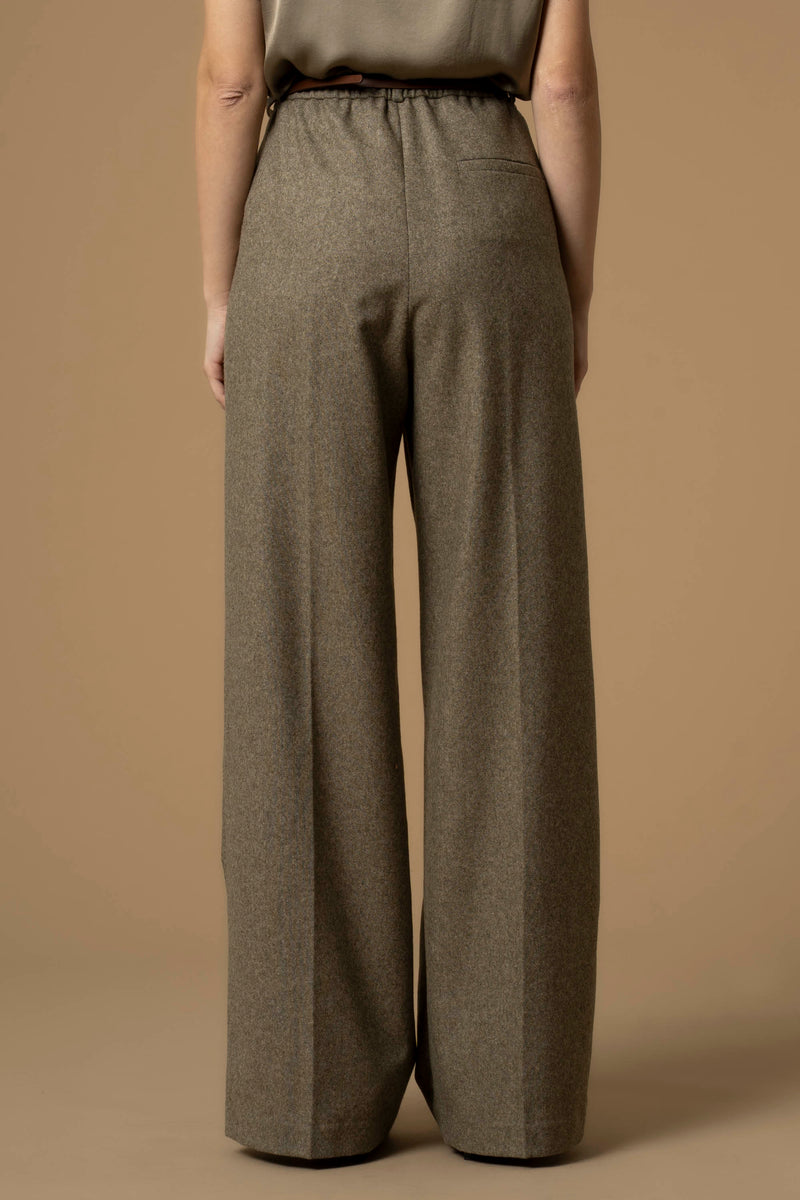 Pantaloni wide leg con cintura - Pantaloni Engracia