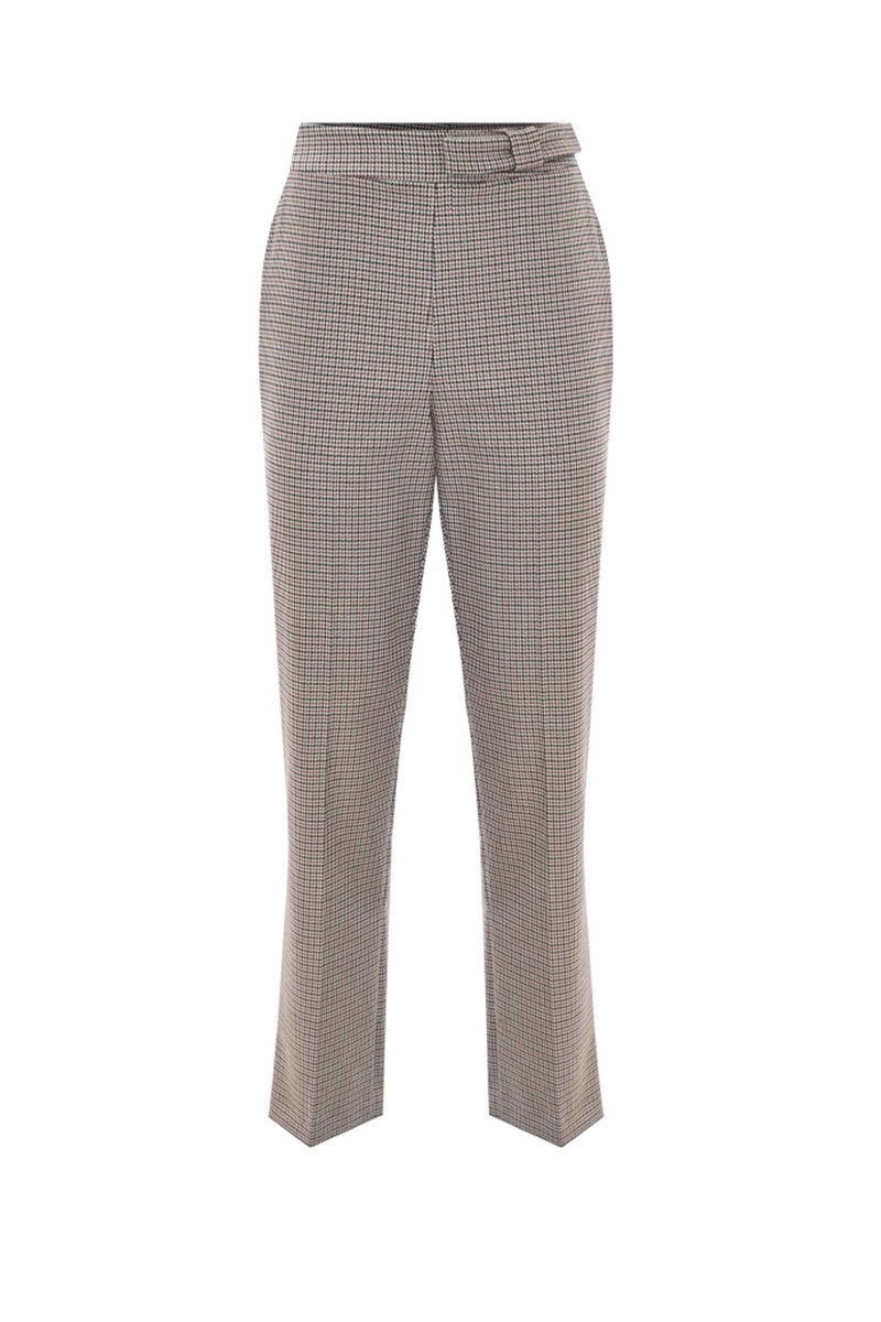 Pantalon coupe droite détail noeud - Pantalon JELMINO