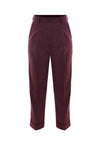Elegant casual chic roll up trousers - Trousers HATTILAS