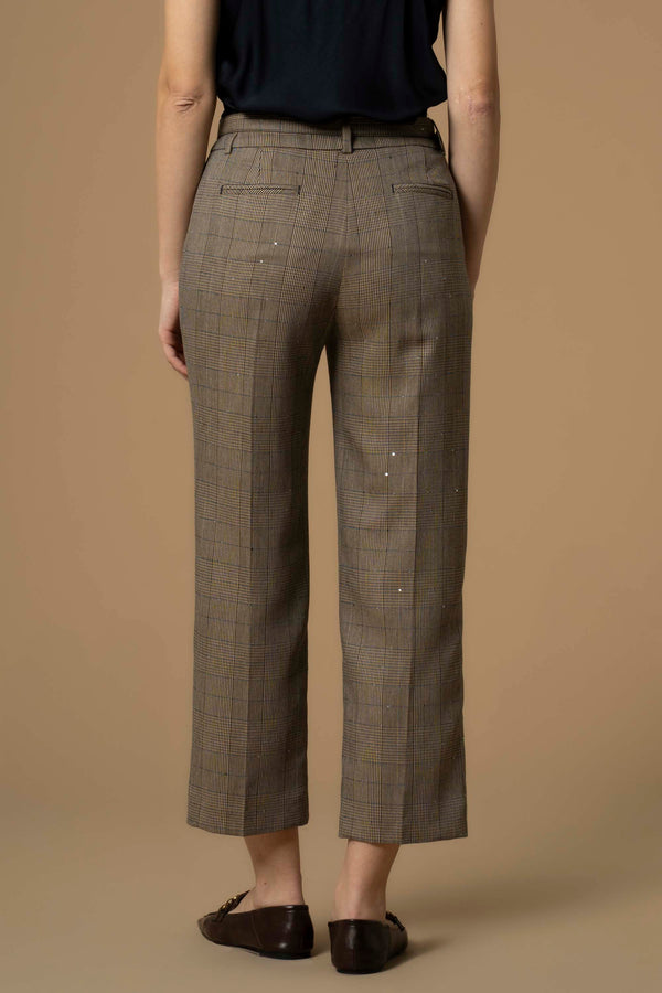 Pantaloni alla caviglia con cintura - Pantaloni Taty