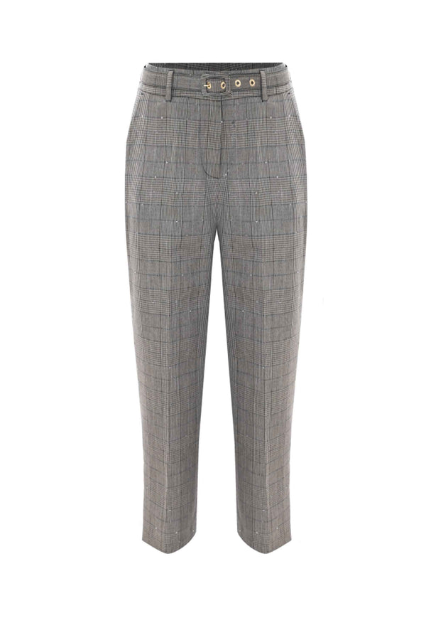 Pantaloni alla caviglia con cintura - Pantaloni Taty