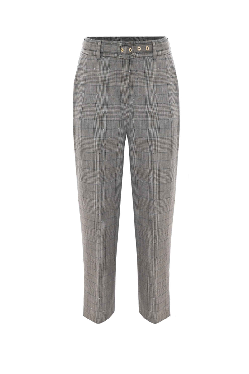 Pantaloni alla caviglia con cintura - Pantaloni Taty