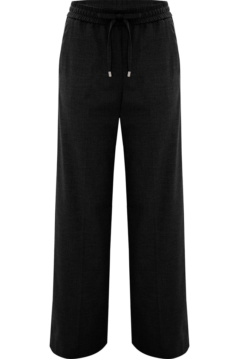 Pantalon large avec cordon à la taille - Pantalon FRANCISCO