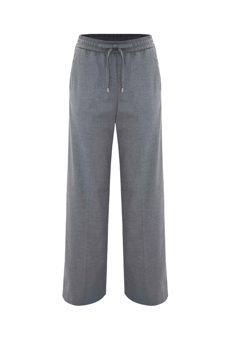 Pantalon large avec cordon à la taille - Pantalon FRANCISCO