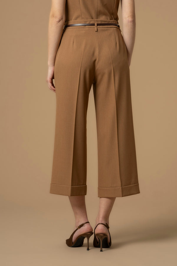 Chic professional three quarter length business trousers - Trousers EBBA