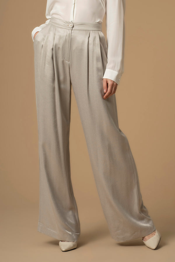 Chic versatile free flowing full length trousers - Trousers DOLINA