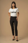Pantaloni flare stile minimal - Pantaloni Amalio