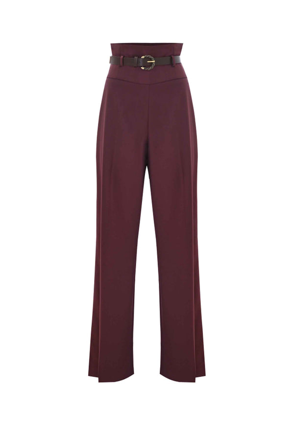 Versatile semi-professional wide legged flared trousers - Trousers FIDELE