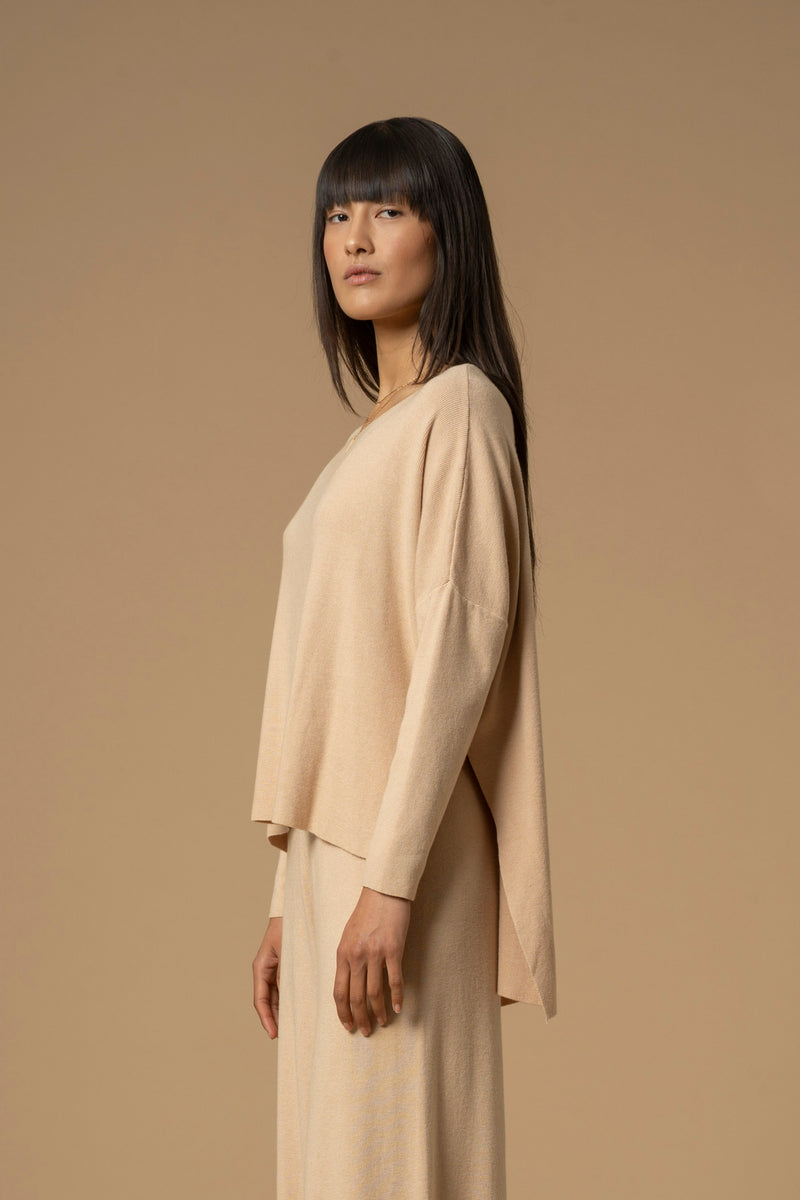 Jersey manga larga cropped - SET IN CamisetaBELAMIRA