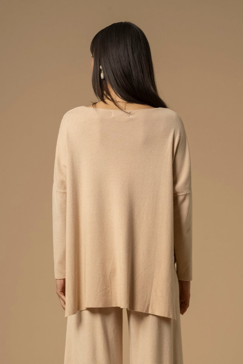 Jersey manga larga cropped - SET IN CamisetaBELAMIRA