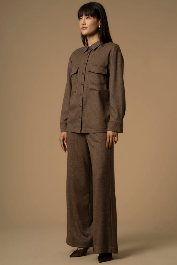 Professional chic shirt and trouser combo - SET Shirt-Trousers AUGUSTO