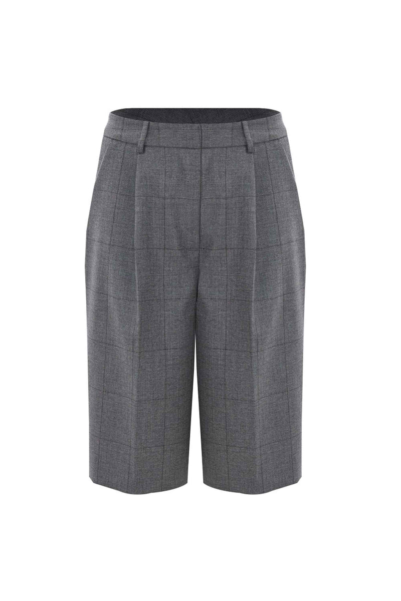 Bermuda coupe large avec plis - SHORT FERNANDE