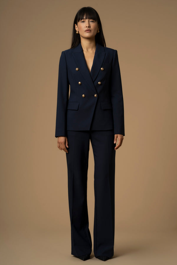 Chic ornate double breasted jacket trousers combo - Tailleur Jacket+Trousers BIJAL
