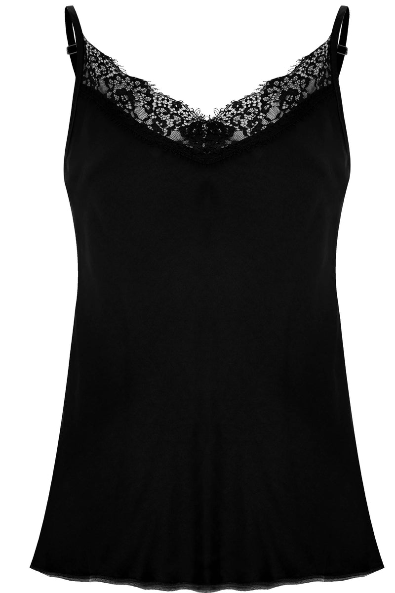 Top con scollo in pizzo - Top Edice