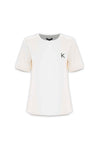 Camiseta manga corta con letra K - T-shirt RAPHAEL