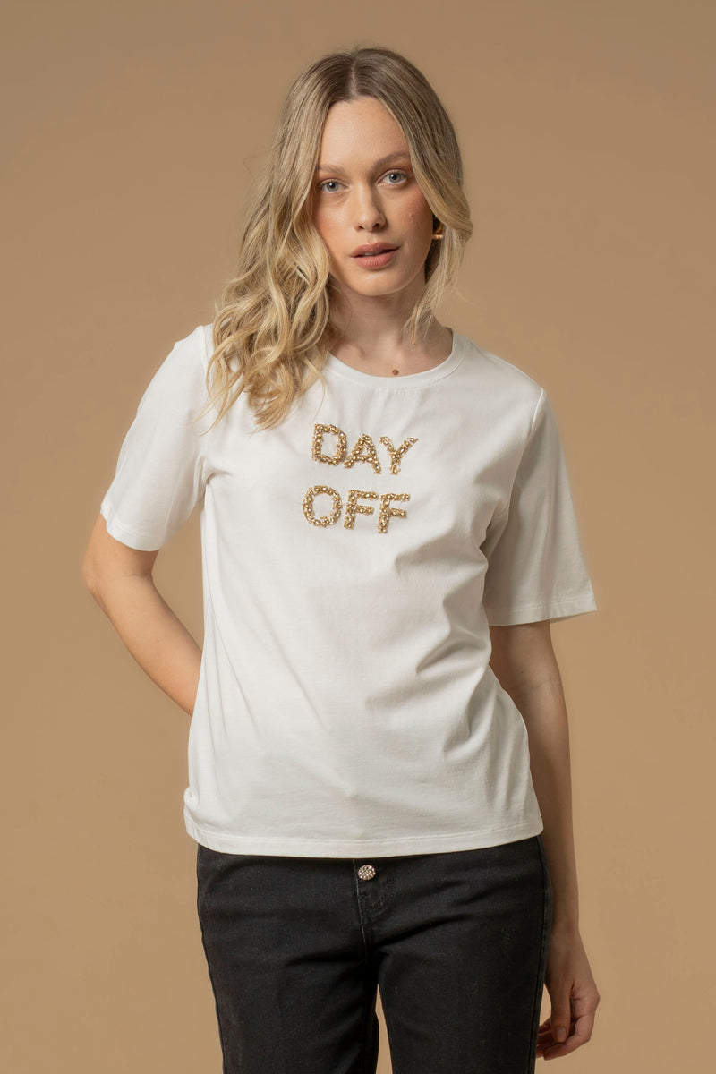 T-shirt col rond avec motif - T-SHIRT M/M REINBERTA