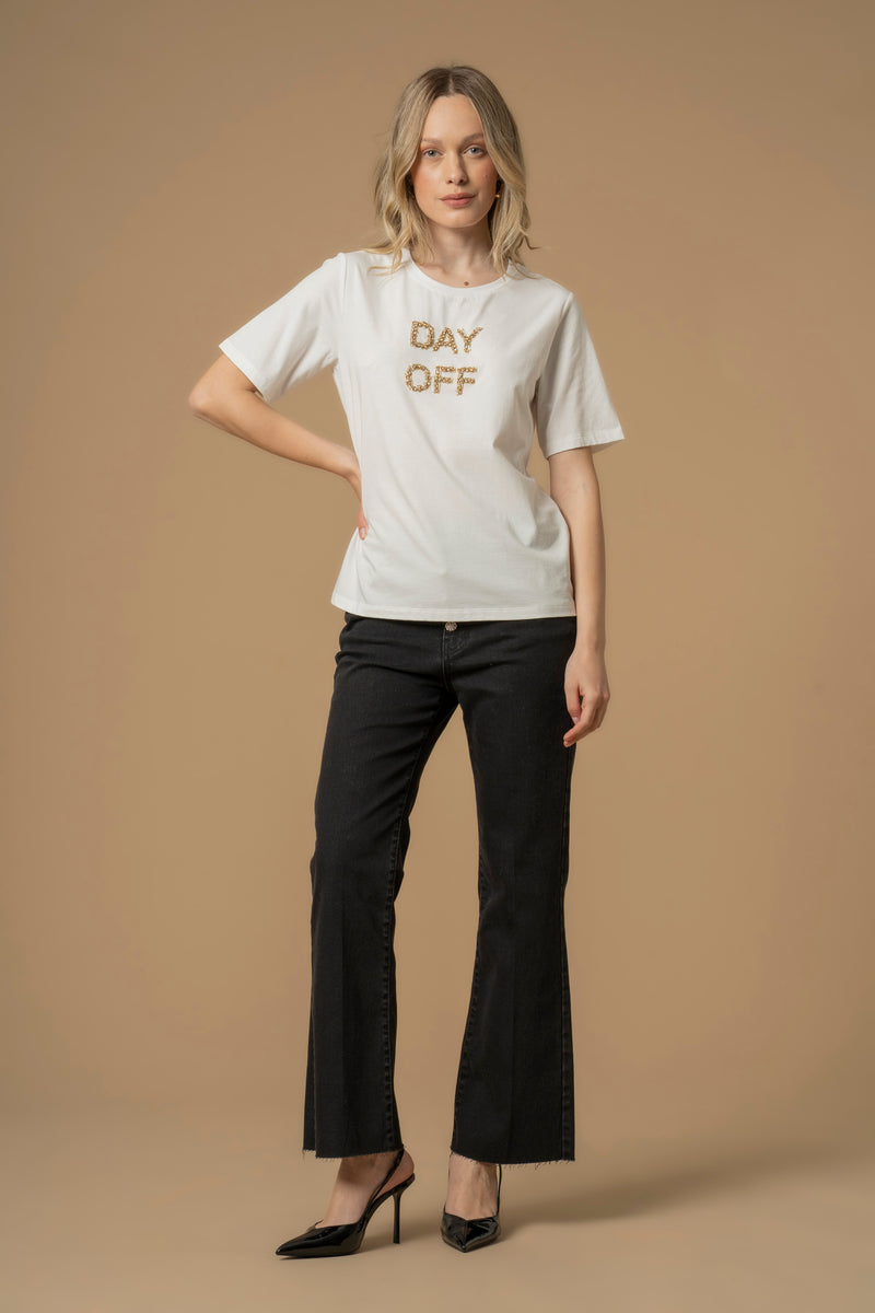 T-shirt col rond avec motif - T-SHIRT M/M REINBERTA