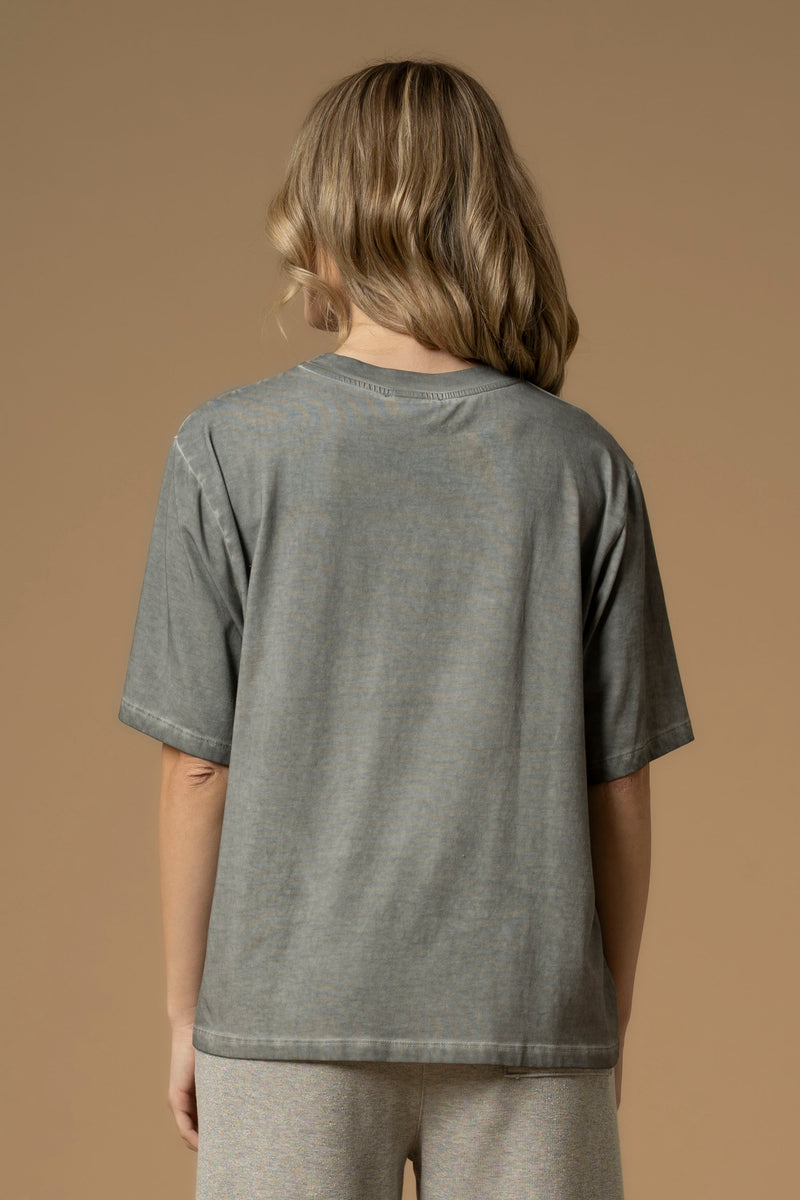 Camiseta oversize con texto - T-shirt ARSENIS