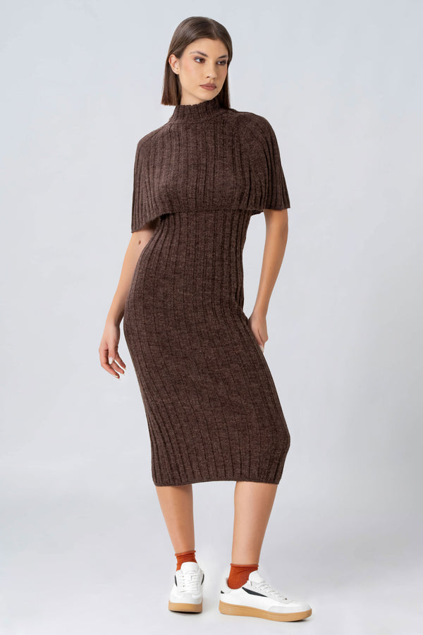Abito in maglia a coste - ABITO IN MAGLIA JAYDEX