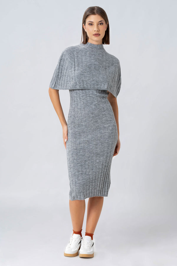 Abito in maglia a coste - ABITO IN MAGLIA JAYDEX