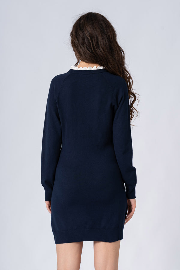 Robe courte avec col rond - Robe MAELLEX