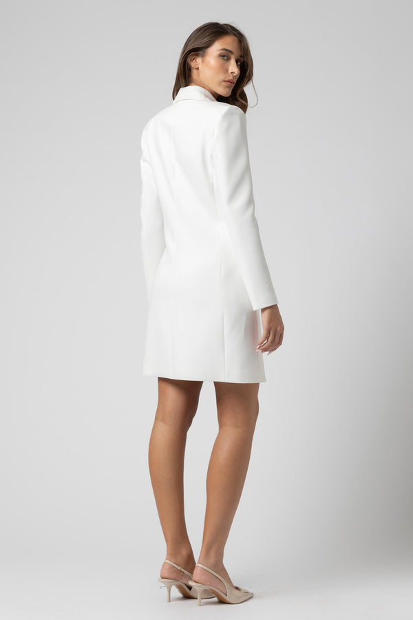 Formal jacket style above knee dress - Dress AZIZX